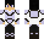dyed white leather armour knight