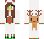 edited reindeer onesie