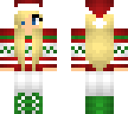 edited xmas girl