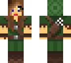 girl arrow 