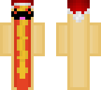 hotdog mustache xmas