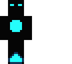 lightning blue enderman