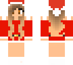 ombre christmas girl