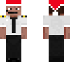 pilot with christmas hat