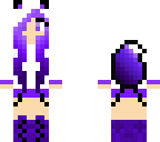 purple fox girl