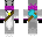 purple hairy bandit