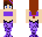 purple mermaid