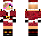 purpleleah p in santa suit