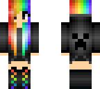 rainbow girl