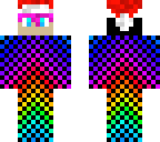 rainbow suit