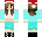 rainbowtippies with santa hat
