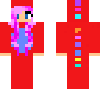 red dino girl
