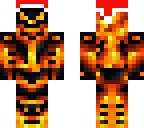 santa fire demon