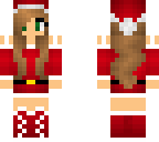 santa girl skin