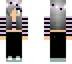 short silver hair