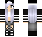 silver hair tomboy