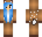 the blue reindeer