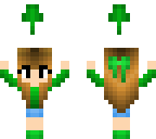 tiny green girl