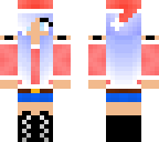 winter girl with hat