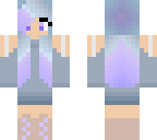 winter pastel skin
