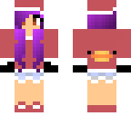 with christmas hat