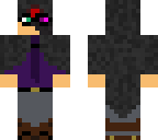 wolf skin cloak