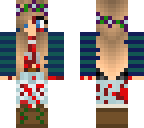 wounded girl
