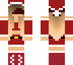 blind christmas girl