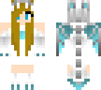blue dogdragon sea girl