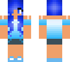 blue girl