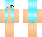 blue hair skin base
