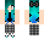 blue pj girl