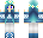 blue skin