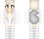 chibi rainbow white wolf