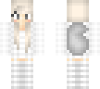 chibi white wolf