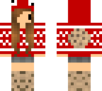 christmas cookie monster skin