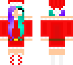 christmas herobrine girl