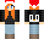 christmas penguin skin of me