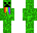 creeper rainbow barf