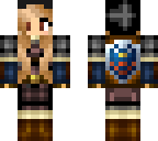 cute warrior girl