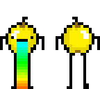 derpy goldenapple with rainbow