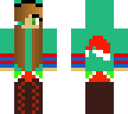 festive gamer girl