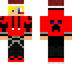 flame lion with a santa hat
