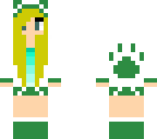 green girl