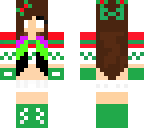 herobrine christmas girl