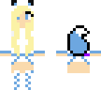 light blue fox edit