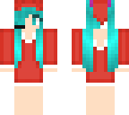 miku hatsune christmas skin edited