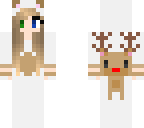 my christmas skin with under mouth thing