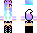 mystical arctic fox girl