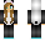 panda girl cute